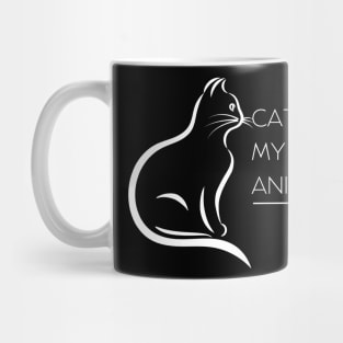 Cats are my spirit animal Mug